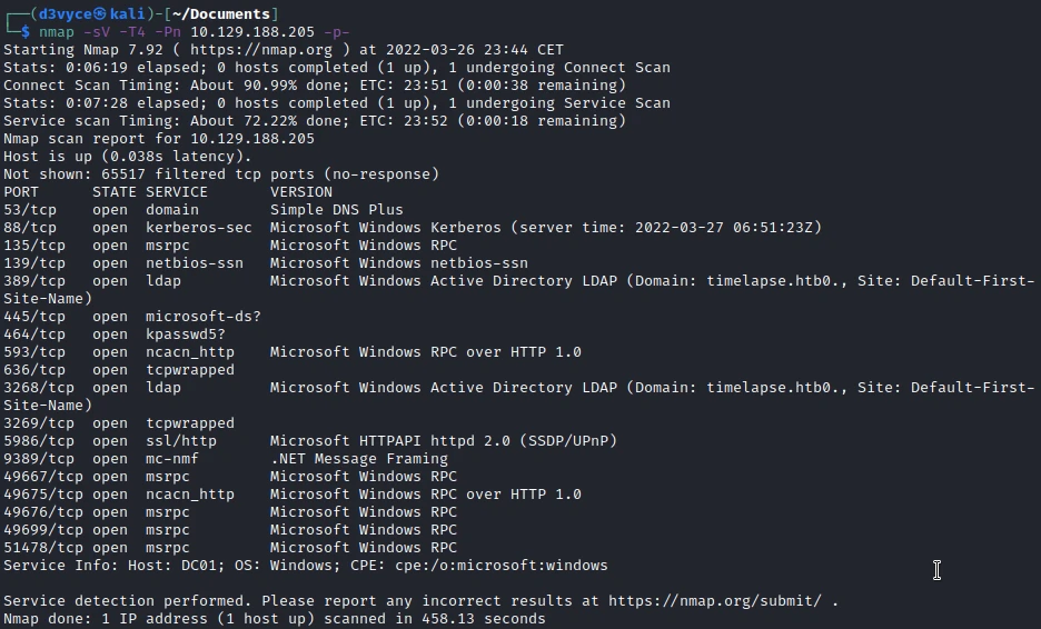 /d3vyce/blog/media/commit/f342bf94adbbd8782e8a3bbc9e6a3a8d49af1bfb/content/writeup-ctf/writeup-timelapse-htb/img/image-1.webp